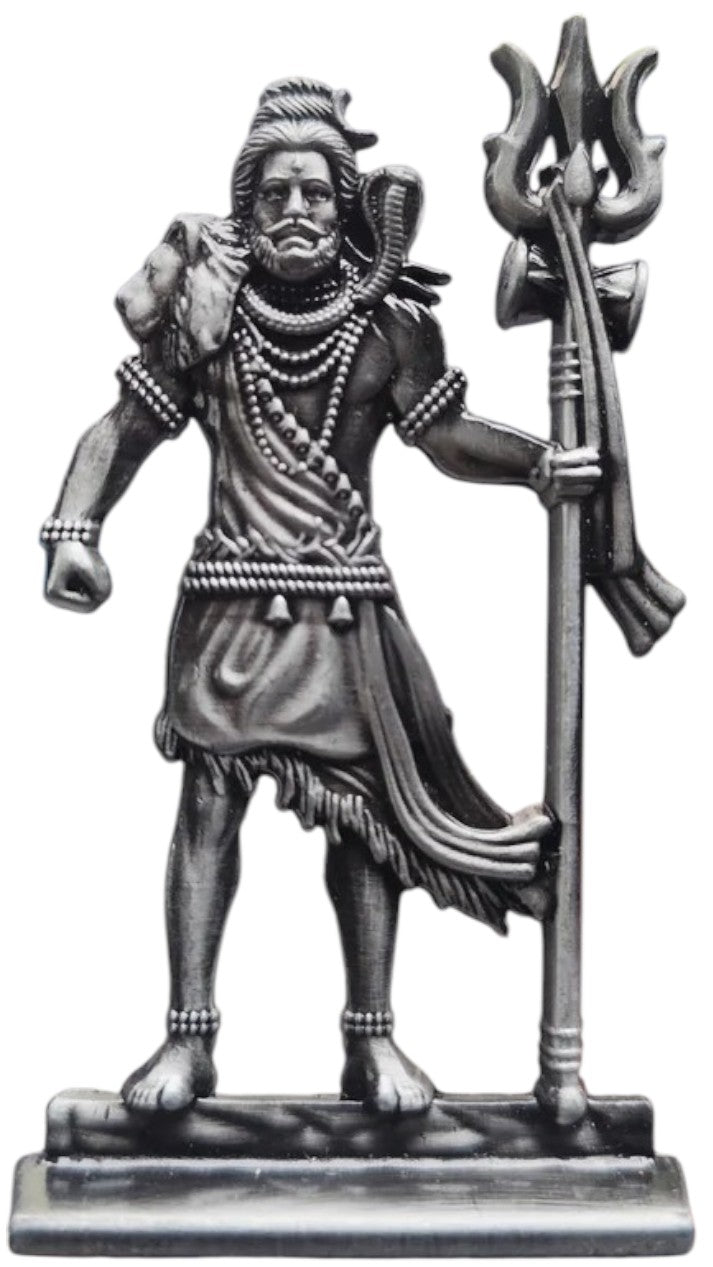 Resin Lord Shiva Statue for car Dashboard & Home Decor Idols
