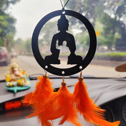 Lord Buddha & Dr. Babasaheb Ambedkar Car Hanging