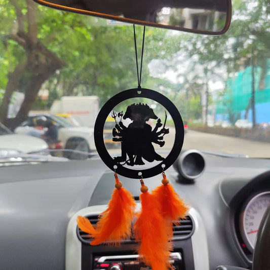 Panchmukhi Hanuman Acrylic Car Hanging