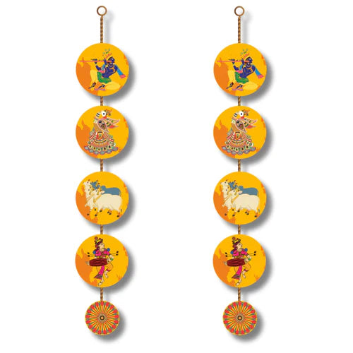 Krishna Latakan Wall Hanging