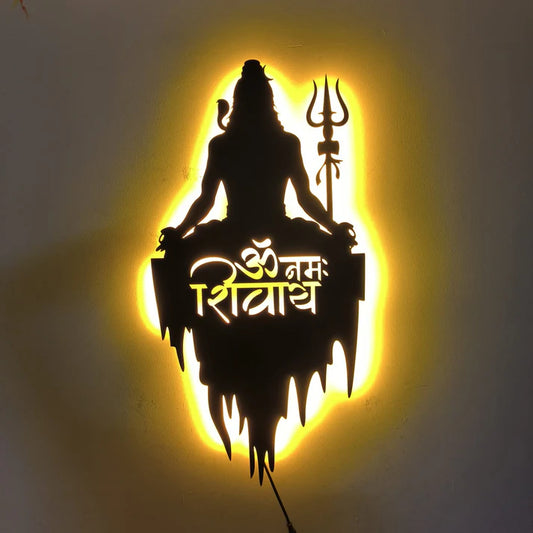 Lord Shiva Metal Wall Decor