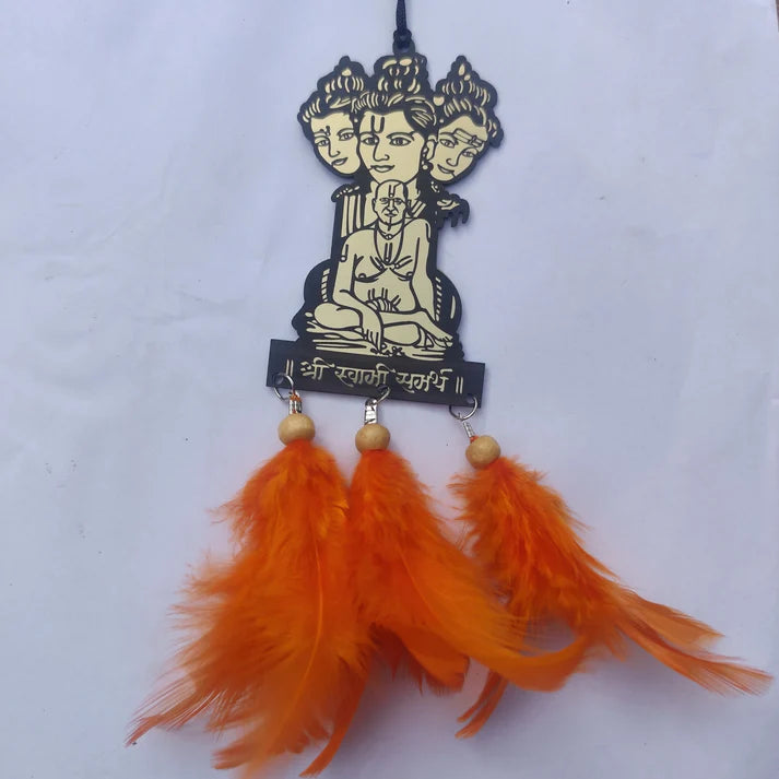 Swami Samartha Guru Dattatreya acrylic Car & Wall Hanger