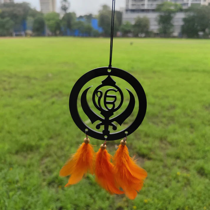 Ik Onkar Car Hanging