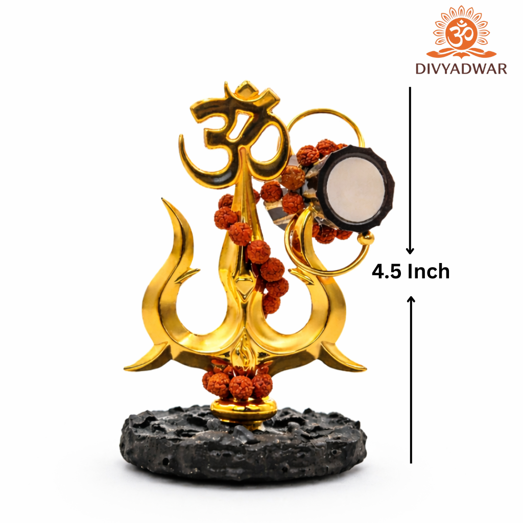 Shiva Trishul with Damru