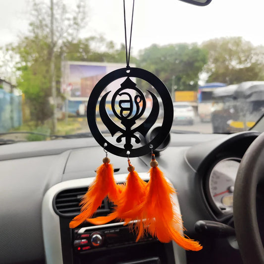 Ik Onkar Car Hanging