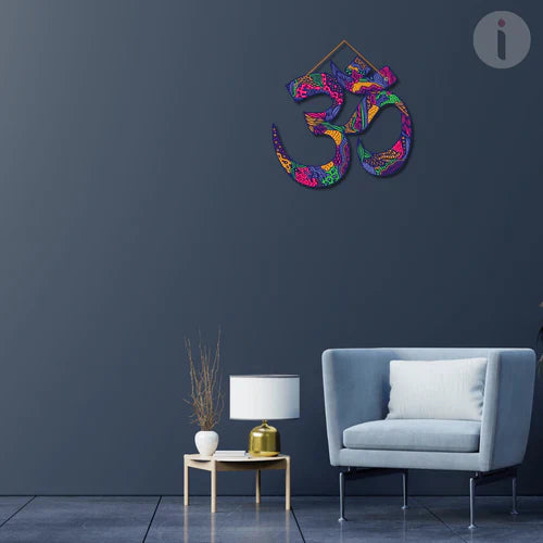 Om Wooden Wall Hanging