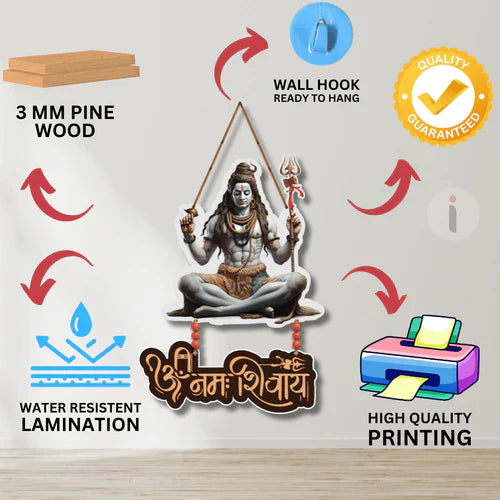 Lord Shiva Wall Hanging