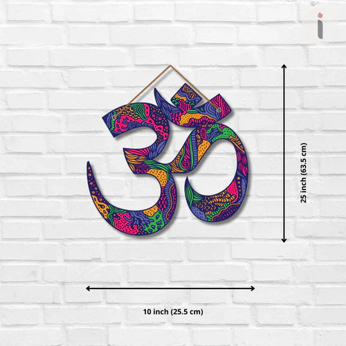 Om Wooden Wall Hanging
