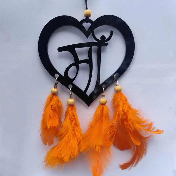 Maa Heart-Shaped Car Hanging